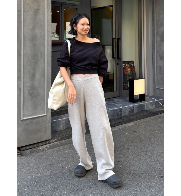 Ungrid「カシミヤ混ニットパンツ」|その他|