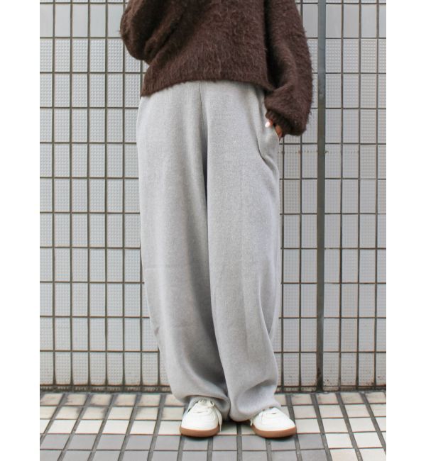 Ungrid「カシミヤ混ニットパンツ」|その他|