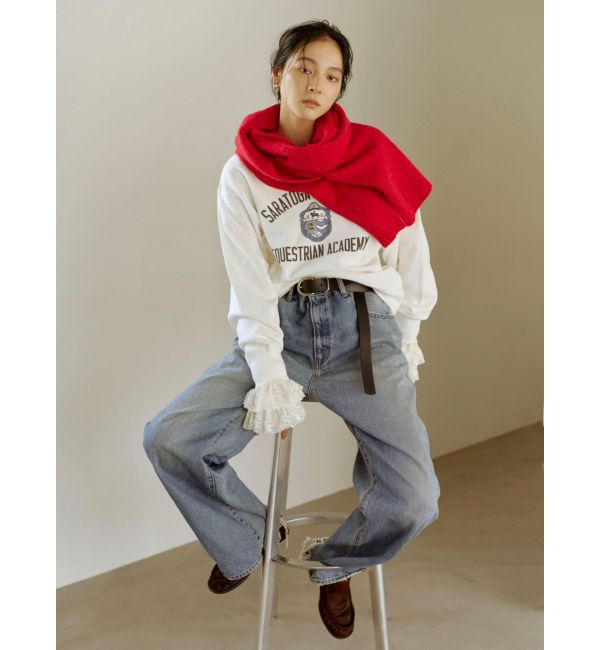 Ungrid「ヴィンテージカレッジスウェット」|スウェット・ジャージ|