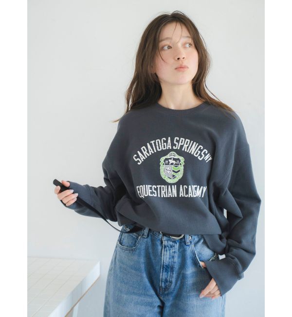 Ungrid「ヴィンテージカレッジスウェット」|スウェット・ジャージ|