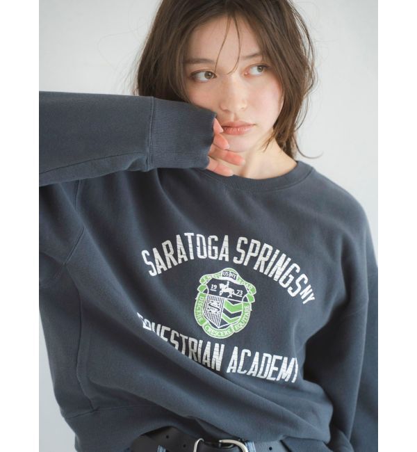 Ungrid「ヴィンテージカレッジスウェット」|スウェット・ジャージ|