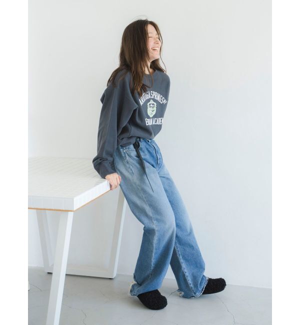 Ungrid「ヴィンテージカレッジスウェット」|スウェット・ジャージ|