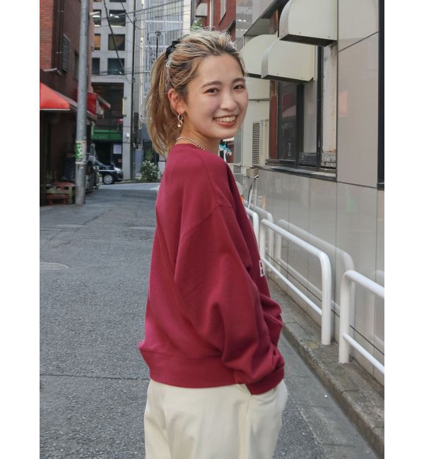 Ungrid「ヴィンテージカレッジスウェット」|スウェット・ジャージ|