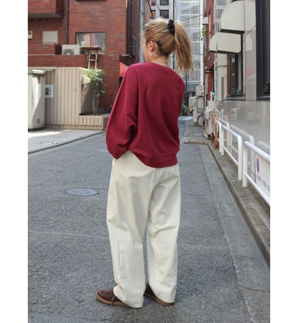 Ungrid「ヴィンテージカレッジスウェット」|スウェット・ジャージ|