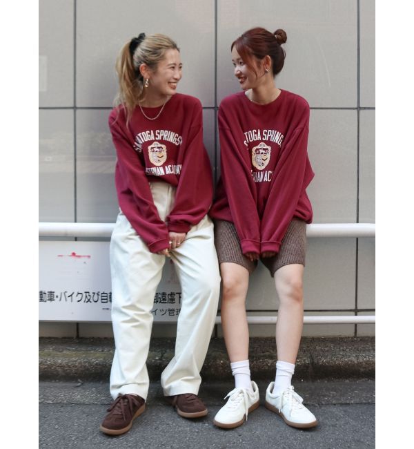 Ungrid「ヴィンテージカレッジスウェット」|スウェット・ジャージ|