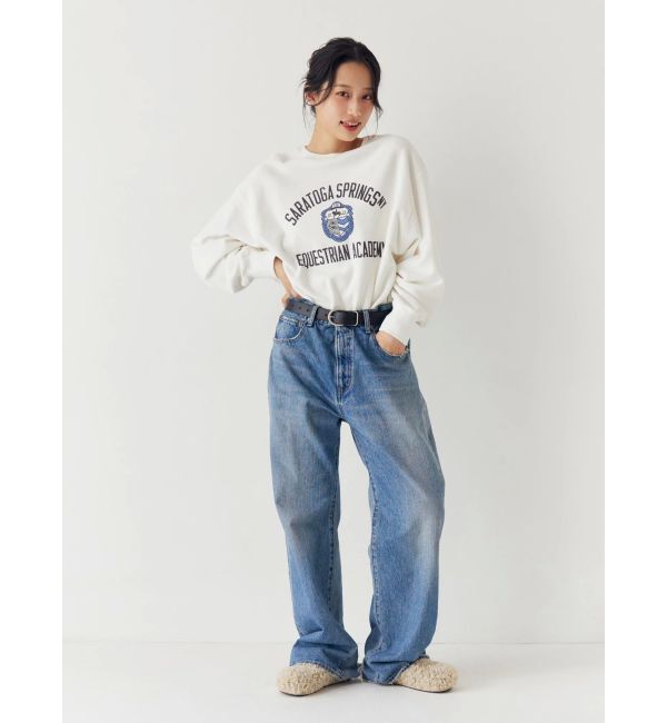 Ungrid「ヴィンテージカレッジスウェット」|スウェット・ジャージ|