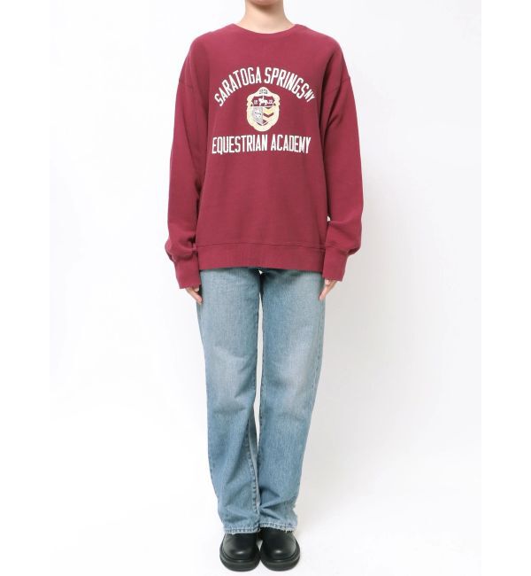 Ungrid「ヴィンテージカレッジスウェット」|スウェット・ジャージ|