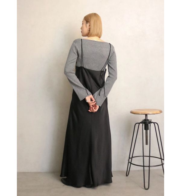 Ungrid「ボートネックショートニット」|ニット・セーター|