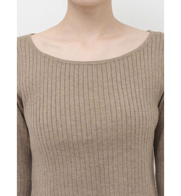 Ungrid「ボートネックショートニット」|ニット・セーター|