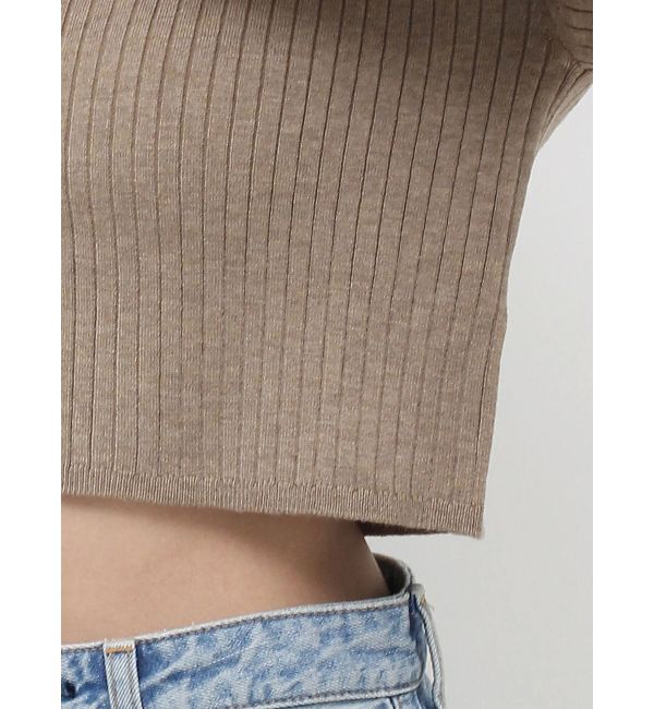 Ungrid「ボートネックショートニット」|ニット・セーター|