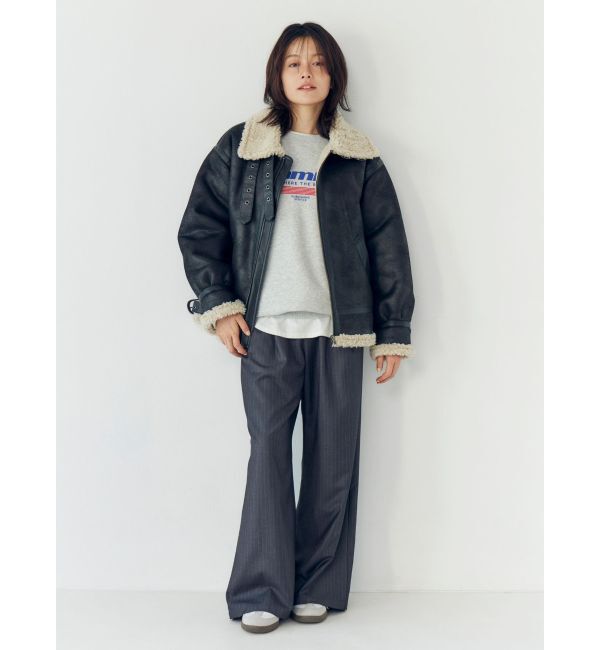 Ungrid「ロゴルーズスウェット」|スウェット・ジャージ|