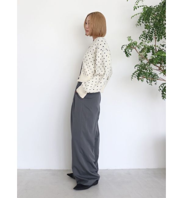 Ungrid「タックデザインラフパンツ」|その他|