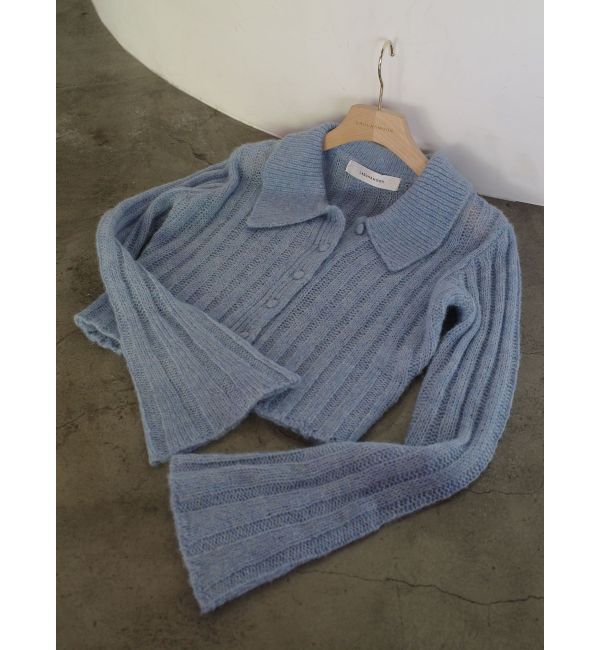 LAGUNAMOON「カラーデザインシアーニットカーデプルオーバー」|ニット・セーター|