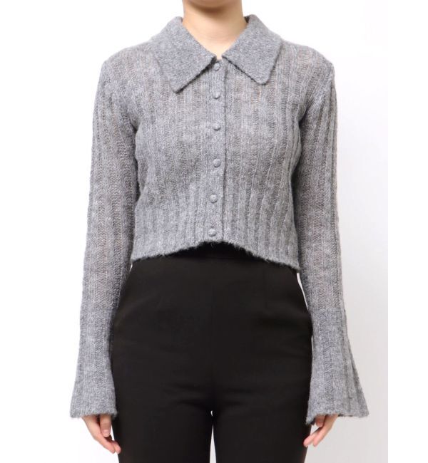 LAGUNAMOON「カラーデザインシアーニットカーデプルオーバー」|ニット・セーター|