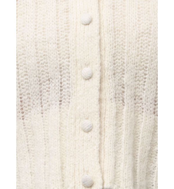 LAGUNAMOON「カラーデザインシアーニットカーデプルオーバー」|ニット・セーター|