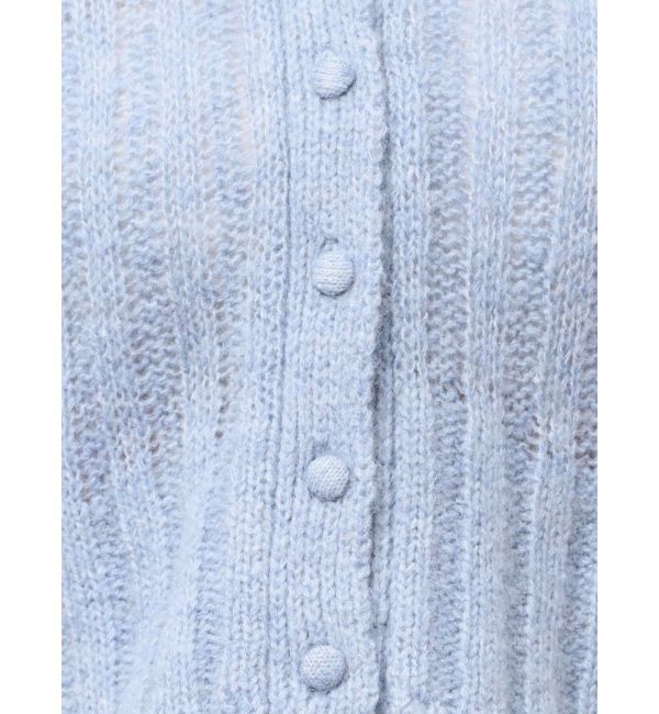 LAGUNAMOON「カラーデザインシアーニットカーデプルオーバー」|ニット・セーター|