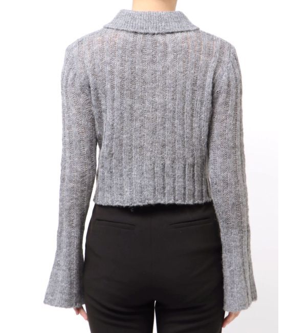 LAGUNAMOON「カラーデザインシアーニットカーデプルオーバー」|ニット・セーター|