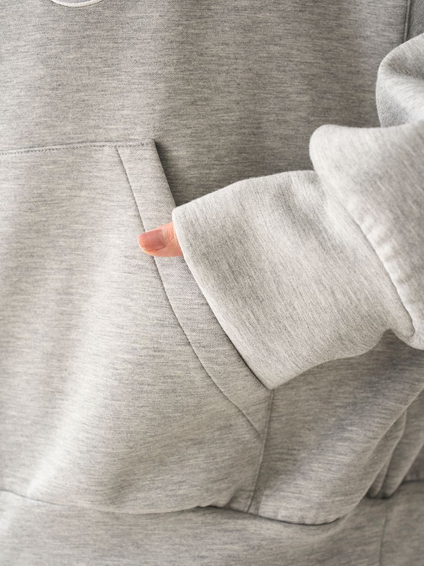 SNIDEL「エンブレムボンディングパーカー」|パーカー|