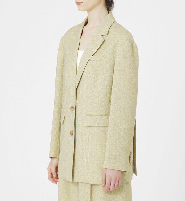  「【セットアップ対応】サマーツィードジャケット」|テーラードジャケット|