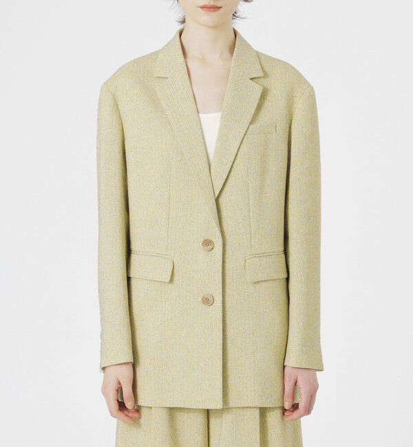  「【セットアップ対応】サマーツィードジャケット」|テーラードジャケット|