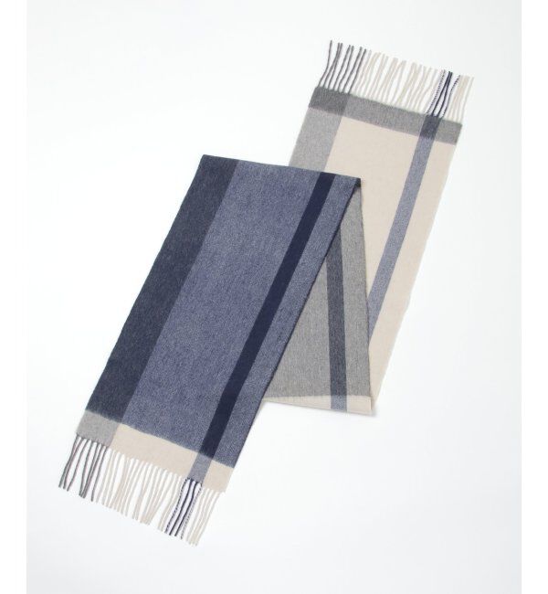 ikka「パネルヘリンボンマフラー」|マフラー|