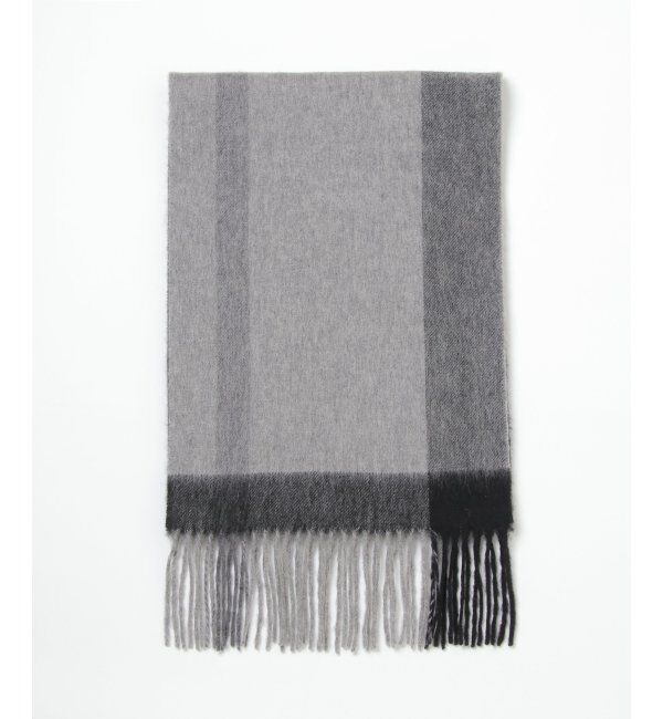 ikka「パネルヘリンボンマフラー」|マフラー|