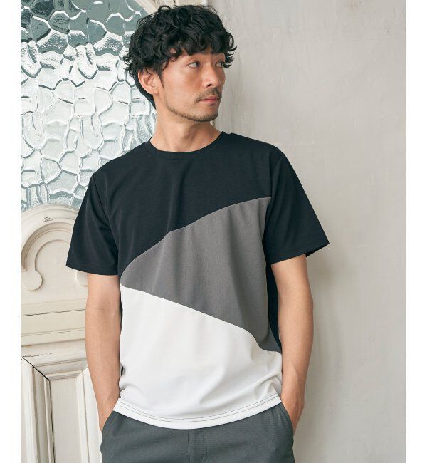 ikka「ソッカンＣＯＯＬナナメキリカエＴ」|Tシャツ・カットソー|