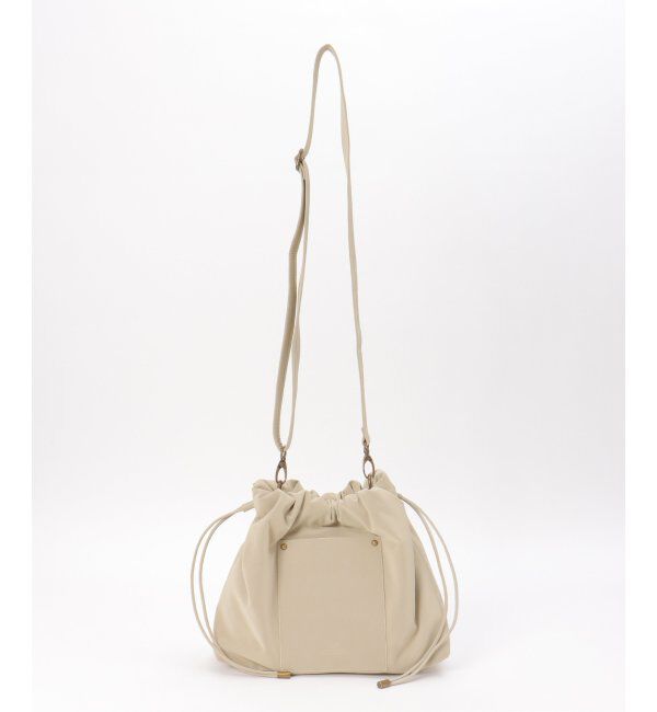 ikka「PUパフ巾着ショルダーバッグ」|その他|