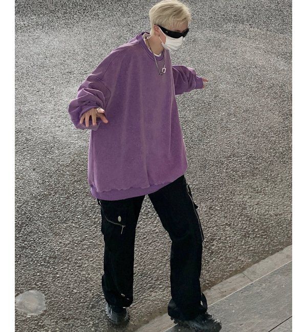 VENCE share style「ピグメントビッグスウェット」|スウェット・ジャージ|