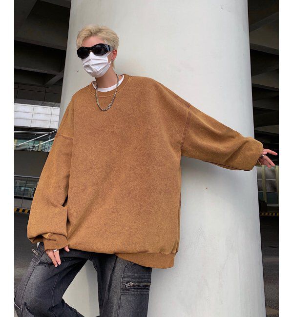 VENCE share style「ピグメントビッグスウェット」|スウェット・ジャージ|