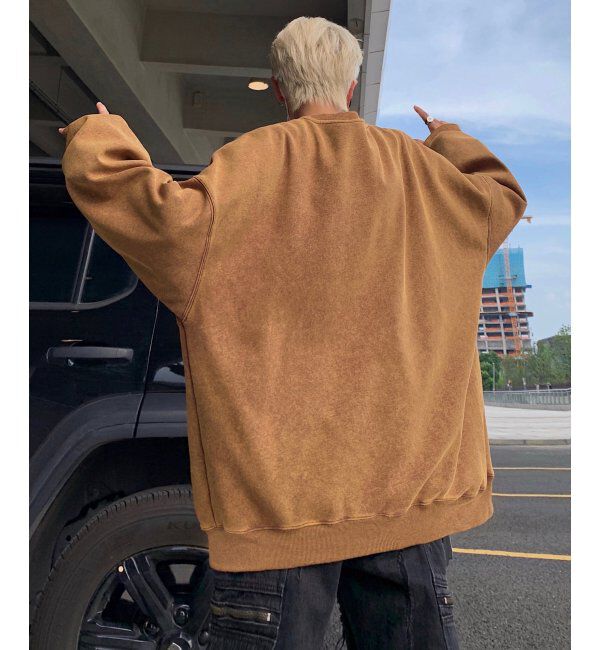 VENCE share style「ピグメントビッグスウェット」|スウェット・ジャージ|