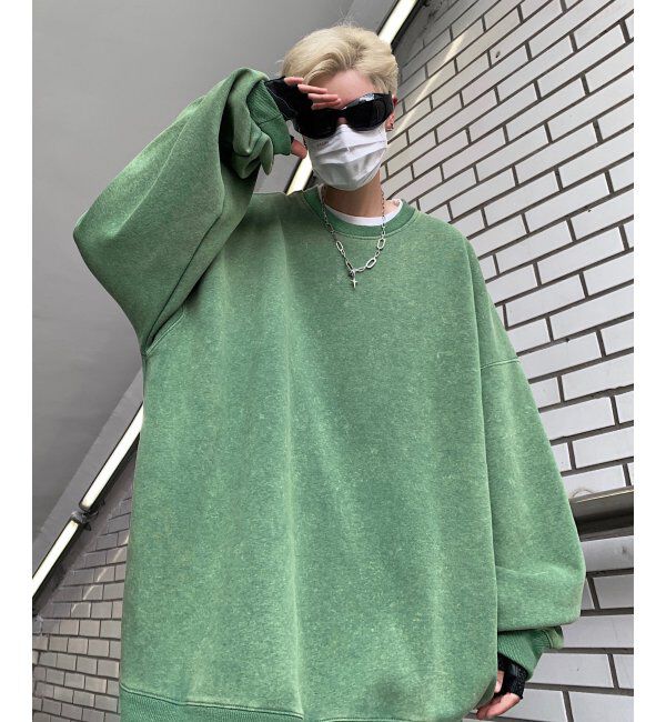VENCE share style「ピグメントビッグスウェット」|スウェット・ジャージ|
