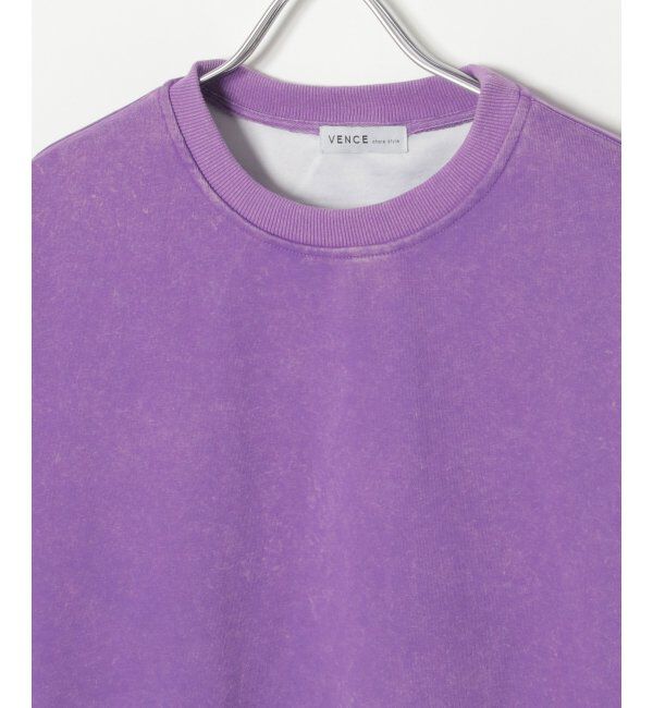 VENCE share style「ピグメントビッグスウェット」|スウェット・ジャージ|