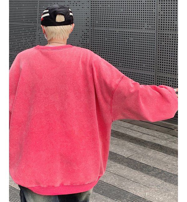 VENCE share style「ピグメントビッグスウェット」|スウェット・ジャージ|