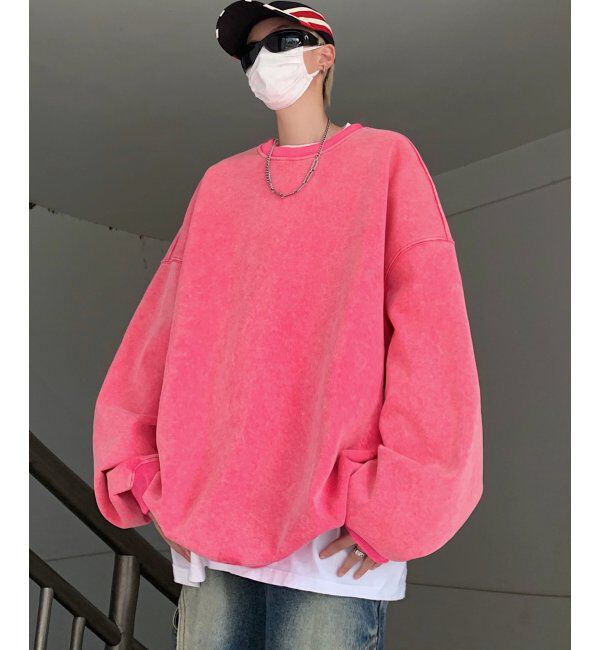 VENCE share style「ピグメントビッグスウェット」|スウェット・ジャージ|