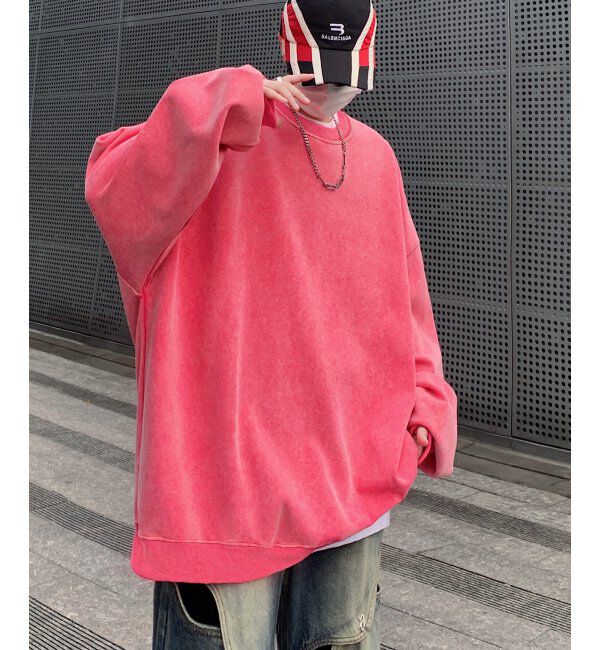 VENCE share style「ピグメントビッグスウェット」|スウェット・ジャージ|