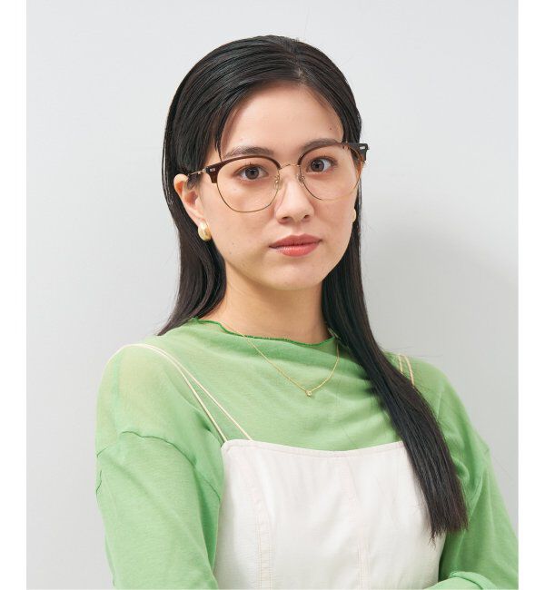  「ウェリントン型 メガネ│大きめ 小顔効果 ビッグシェイプ｜ レンズ交換券付」|メガネ|