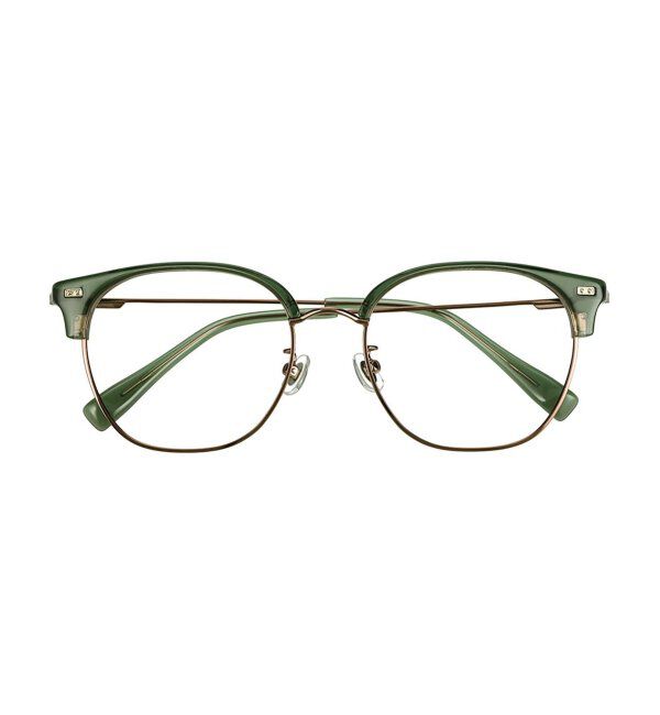  「ウェリントン型 メガネ│大きめ 小顔効果 ビッグシェイプ｜ レンズ交換券付」|メガネ|