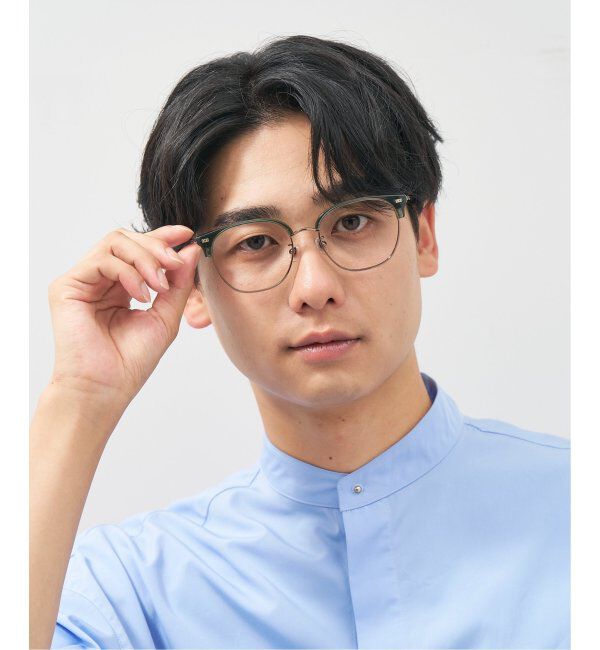  「ウェリントン型 メガネ│大きめ 小顔効果 ビッグシェイプ｜ レンズ交換券付」|メガネ|