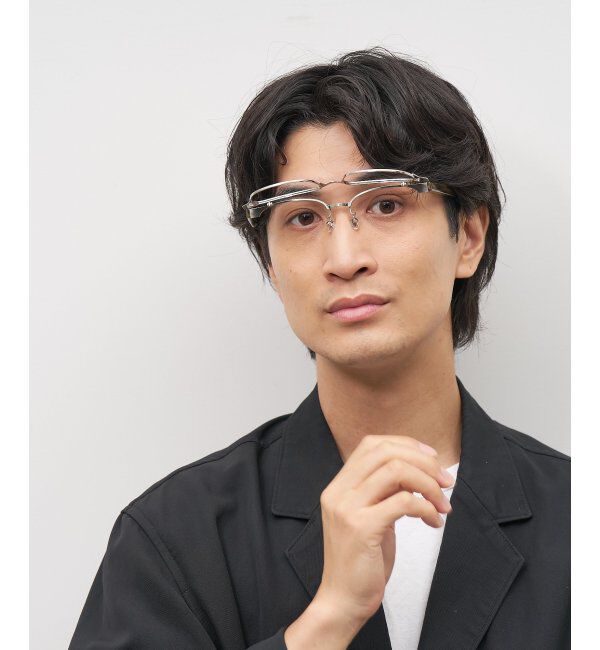  「ウェリントン型 跳ね上げ式メガネ フリップアップ FLIPUP おしゃれ 読書  レンズ交換券付」|メガネ|