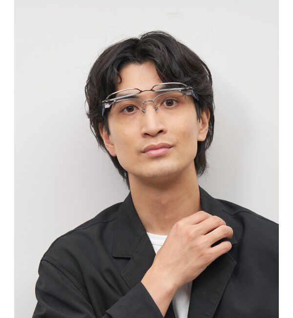  「ウェリントン型 跳ね上げ式メガネ フリップアップ FLIPUP おしゃれ 読書  レンズ交換券付」|メガネ|