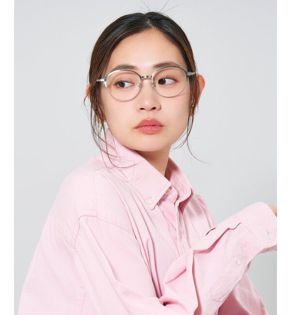  「ボストン型メガネ｜レディース 女性用 可愛い リボン パステル｜Zoff｜SWEET レンズ交換券付」|メガネ|