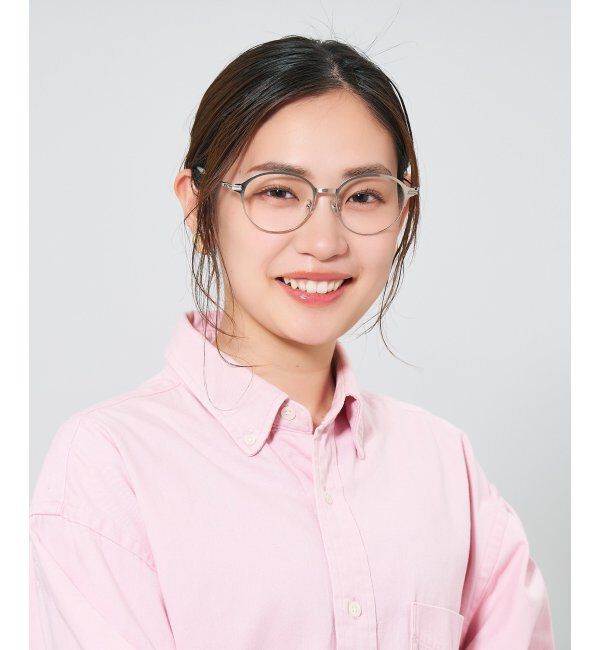  「ボストン型メガネ｜レディース 女性用 可愛い リボン パステル｜Zoff｜SWEET レンズ交換券付」|メガネ|