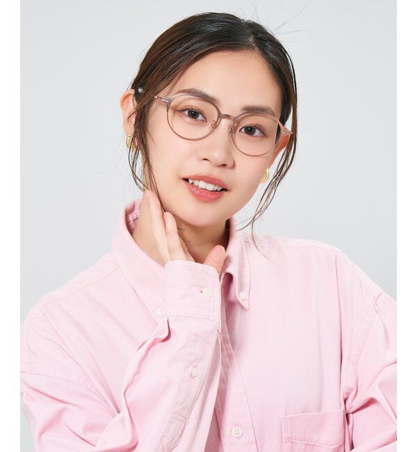  「ボストン型メガネ｜レディース 女性用 可愛い リボン パステル｜Zoff｜SWEET レンズ交換券付」|メガネ|