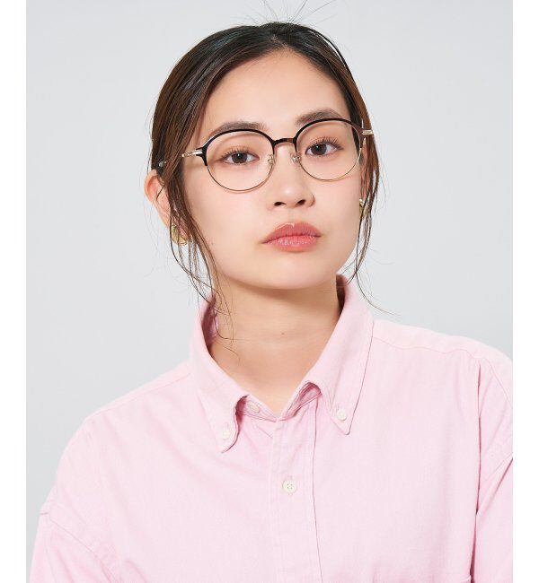  「ボストン型メガネ｜レディース 女性用 可愛い リボン パステル｜Zoff｜SWEET レンズ交換券付」|メガネ|