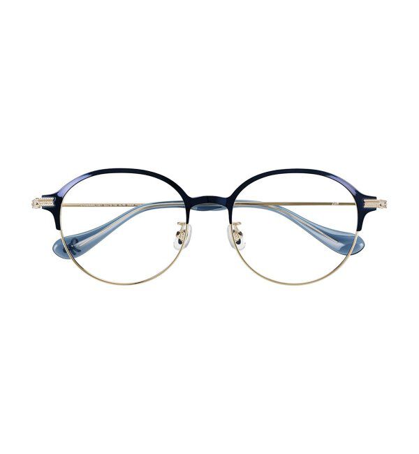  「ボストン型メガネ｜レディース 女性用 可愛い リボン パステル｜Zoff｜SWEET レンズ交換券付」|メガネ|