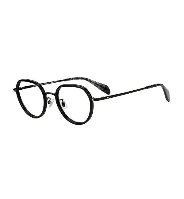  「ボストン型 メガネ | クラウンパント 伊達・度付き眼鏡 ユニセックス 読書 ビジネス  レンズ交換券付」|メガネ|