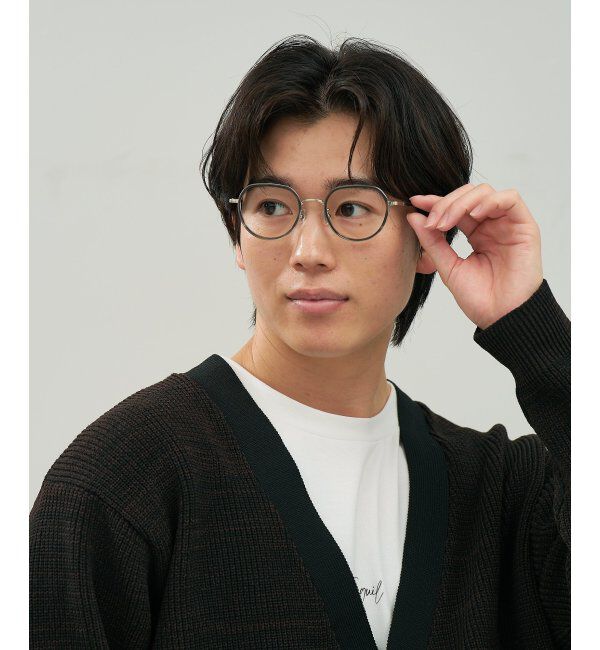  「ボストン型 メガネ | クラウンパント 伊達・度付き眼鏡 ユニセックス 読書 ビジネス  レンズ交換券付」|メガネ|