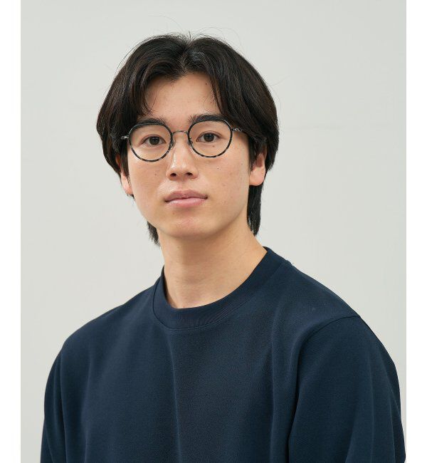  「ボストン型 メガネ | クラウンパント 伊達・度付き眼鏡 ユニセックス 読書 ビジネス  レンズ交換券付」|メガネ|