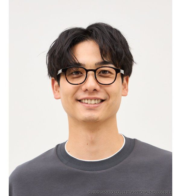  「Zoff｜はぴだんぶい 【ポチャッコ モデル】 メガネ｜伊達・度付きメガネ｜グッズ   レンズ交換券付」|メガネ|